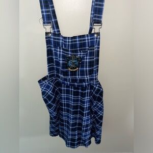 Harry Potter Ravenclaw Skirt with Straps and Front Pocket